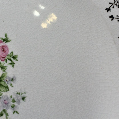Luncheon Plates, Cosmopolitan, Mayfair 22kt Gold Filigree, Set of 5, Vintage