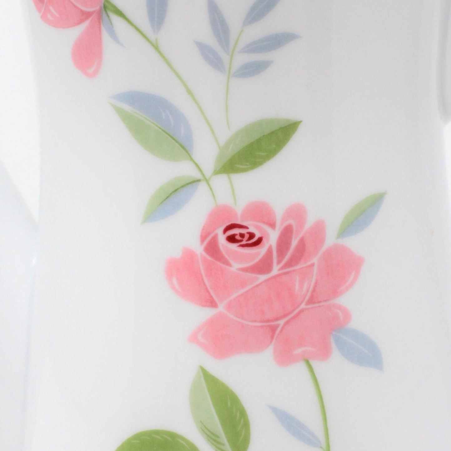 Coffee Pot, Enchante, Camelot Rose, Porcelain, Vintage Retro
