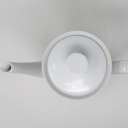 Coffee Pot, Enchante, Camelot Rose, Porcelain, Vintage Retro