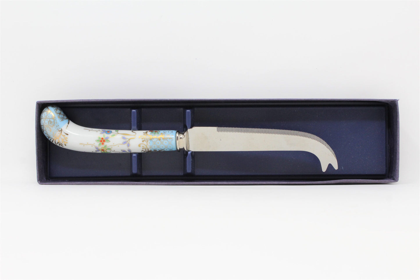 Cheese Knife & Spreader Set, House of Prill, Chinoiserie, Set of 2,England