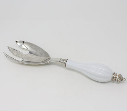 Serving Fork, Godinger, Porcelain Handle, Vintage