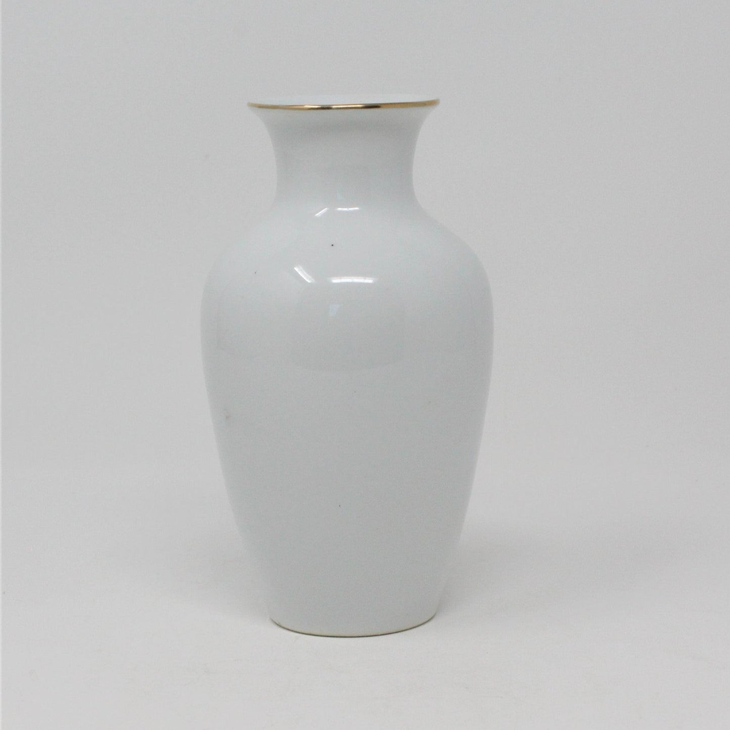 Bud Vase, Oriental Florals, Porcelain, China, Vintage