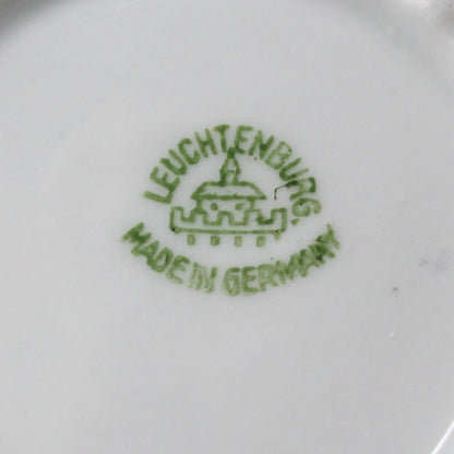 Creamer, Leuchtenburg, Pink Roses, Germany, Antique Porcelain