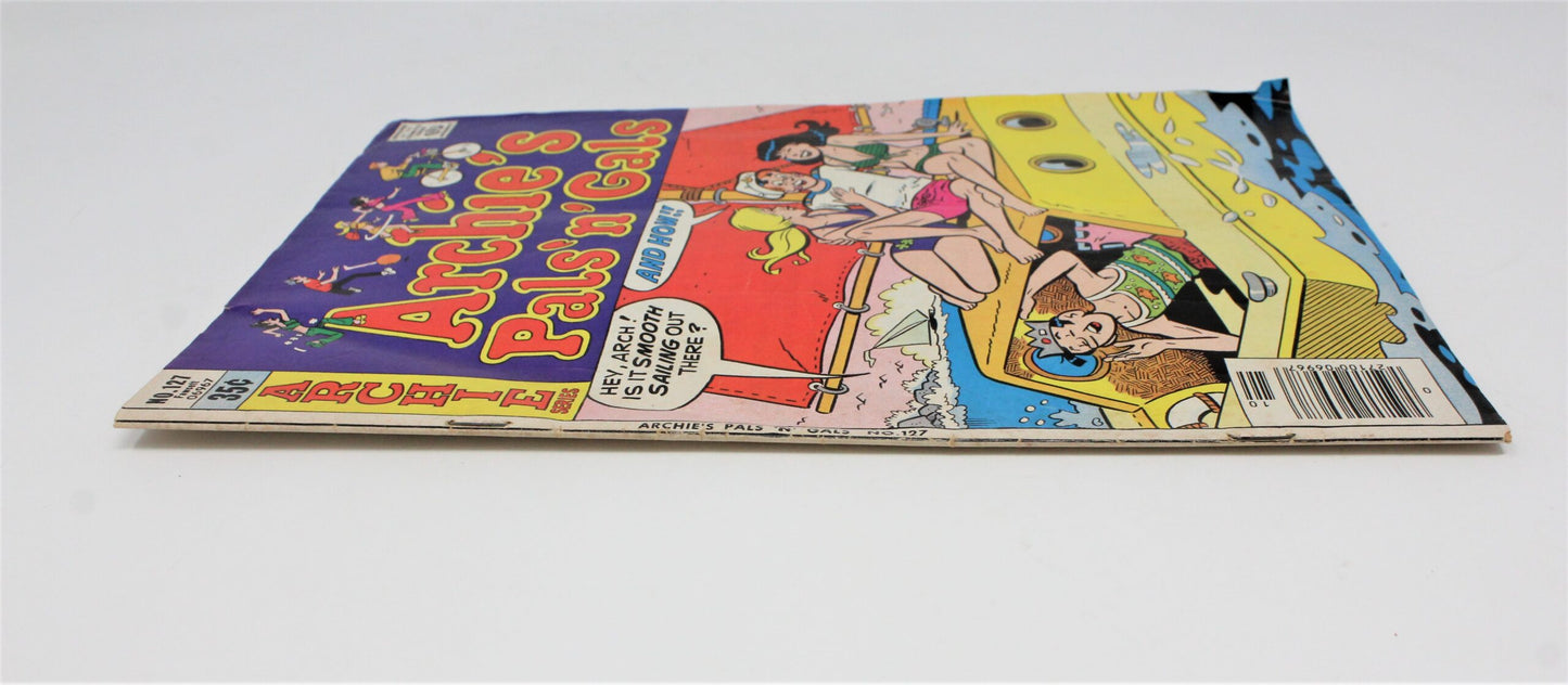 Comic Book, Archie's Pals 'n' Gals #127, Vintage 1978