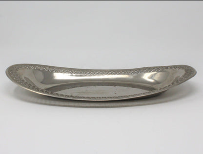 Tray, Homan, Bread Tray, Reticulated, Silverplate, Vintage