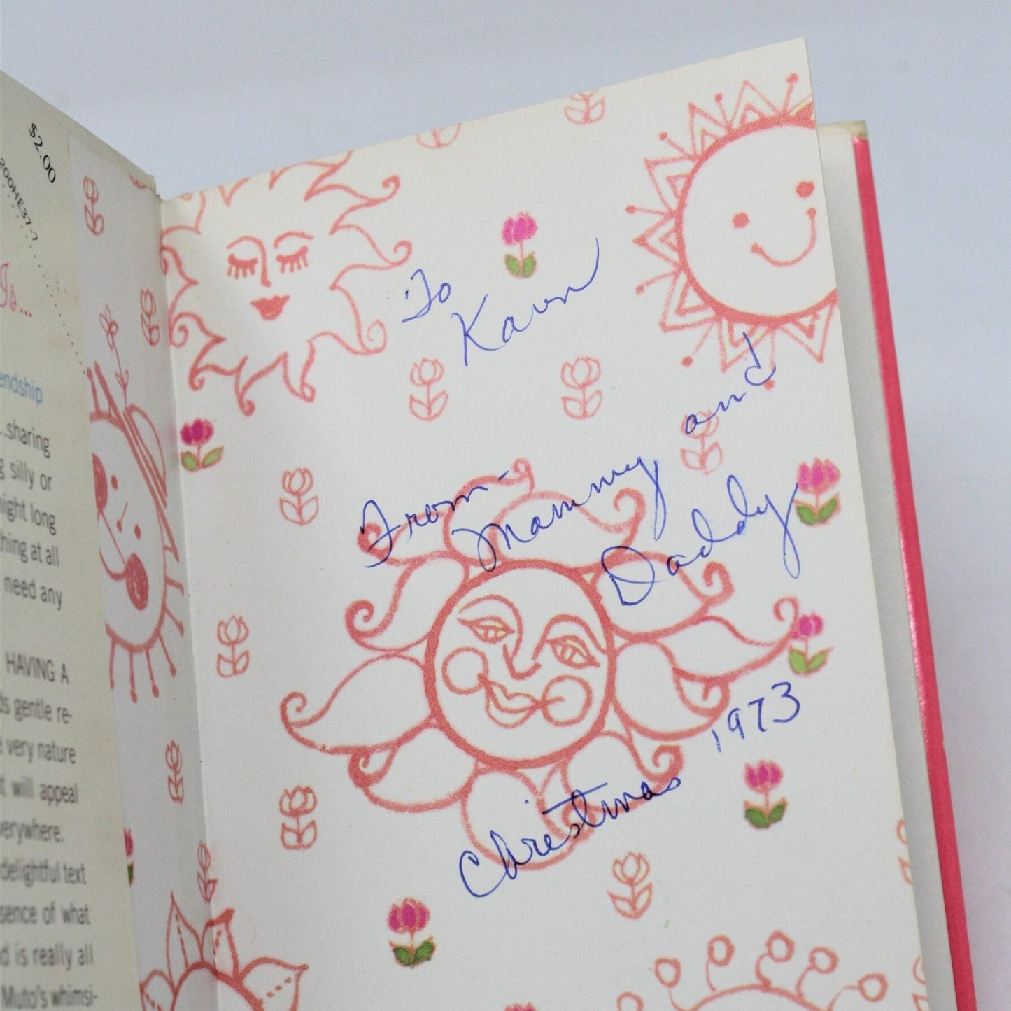 Book, Hallmark, Having a Friend Is..., Dean Walley, Vintage 1971