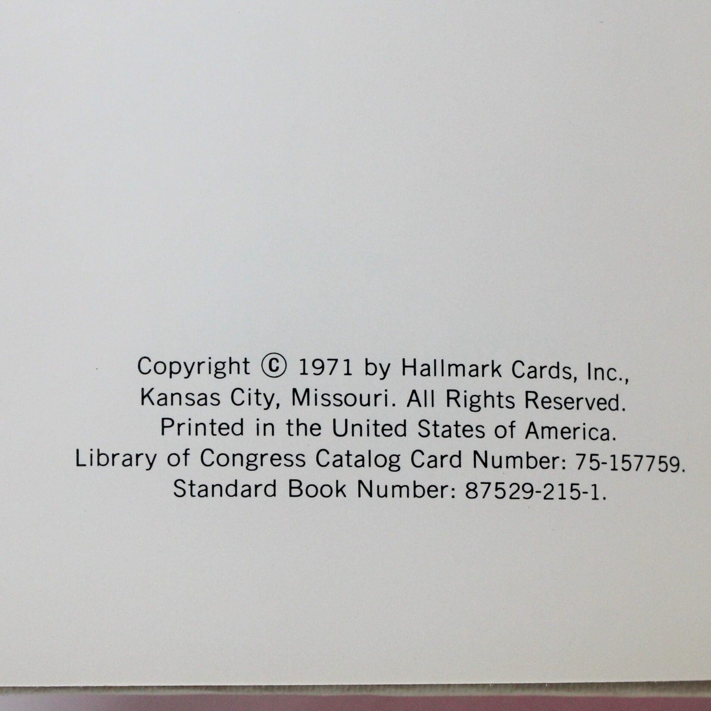 Book, Hallmark, Having a Friend Is..., Dean Walley, Vintage 1971