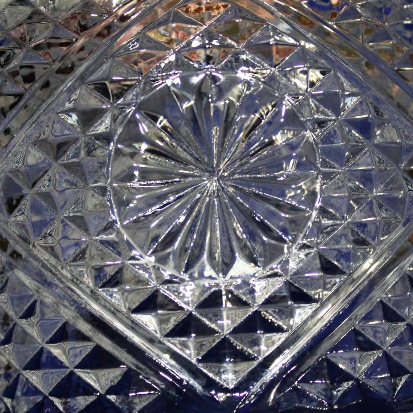 Dome Butter Dish, Avon TOP ONLY  Glass, Vintage