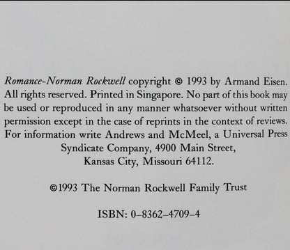 Book, Norman Rockwell, Romance, Susan Hood, 1993