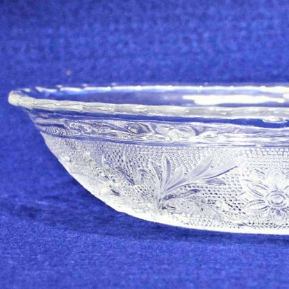 Serving Bowl, Anchor Hocking, Sandwich, Depression Glass, Vintage