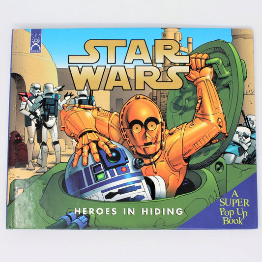 Children's Book, Pop-Up, Star Wars Heroes in Hiding, 1996, NOS