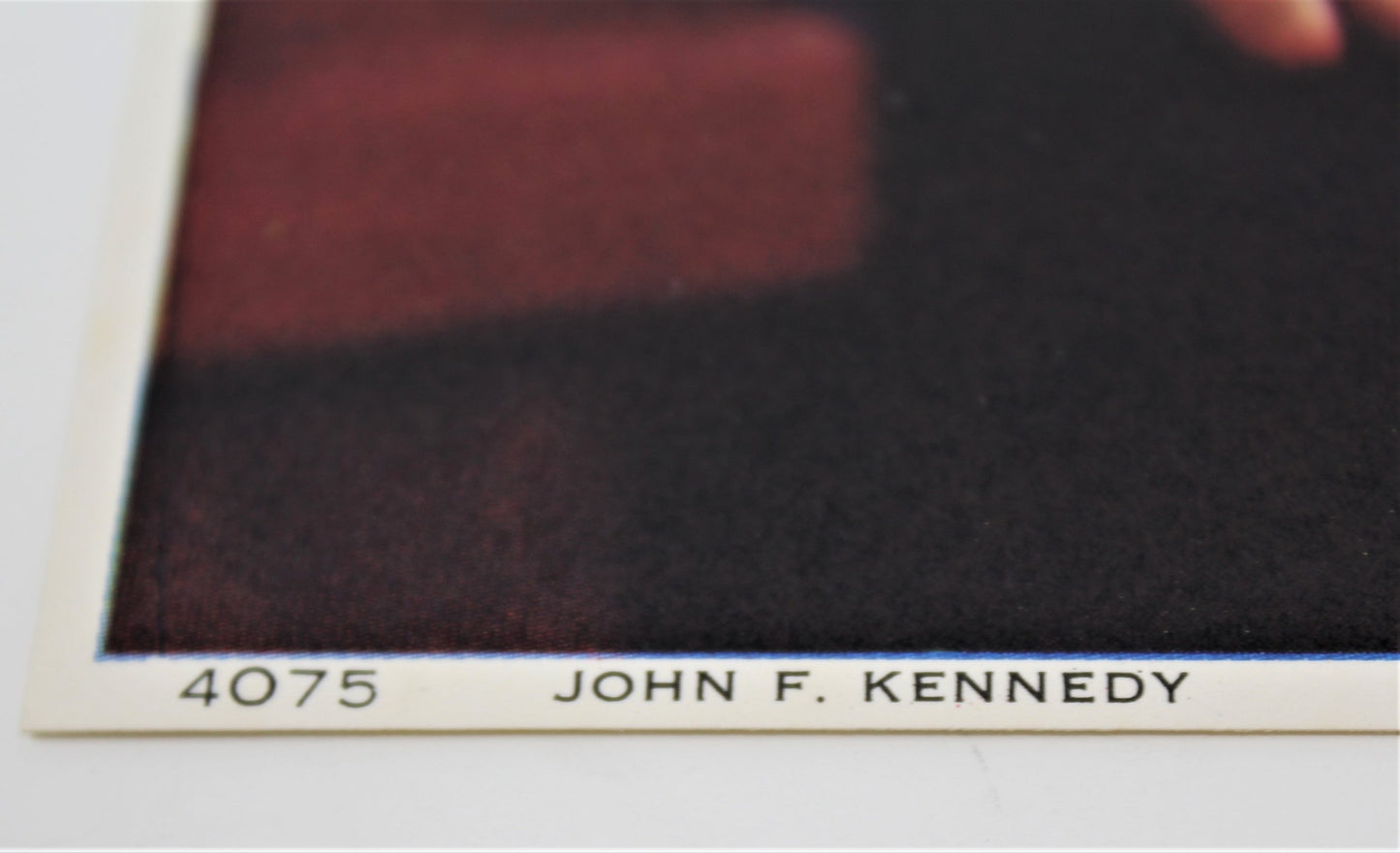 Print, John F. Kennedy Portrait Lithograph Print by Bachrach, 1960's, NOS, Vintage, SOLD