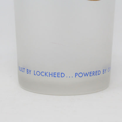 Glasses, Tumbler, Eastern Airlines, Eddie Rickenbacker Signed, Golden Falcon, Vintage