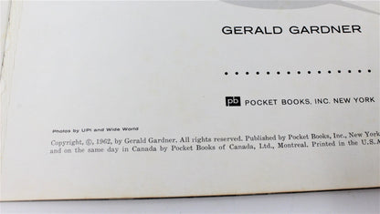 Book, Who's in charge here?, Gerald Gardner, Paperback,1962, Vintage