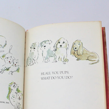 Children's Book, Hi, All You Rabbits Hardcover, Vintage 1970