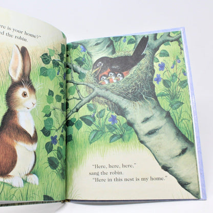 Children's Book, Big Little Golden Book, Home for a Bunny, Hardcover, 2005