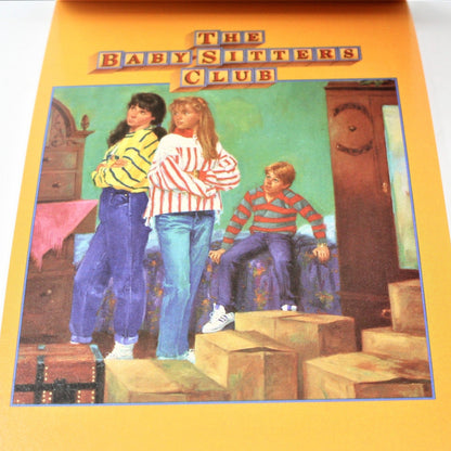 Children's Book, Scholastic, The Baby-Sitters Club Postcard Book, Vintage 1991