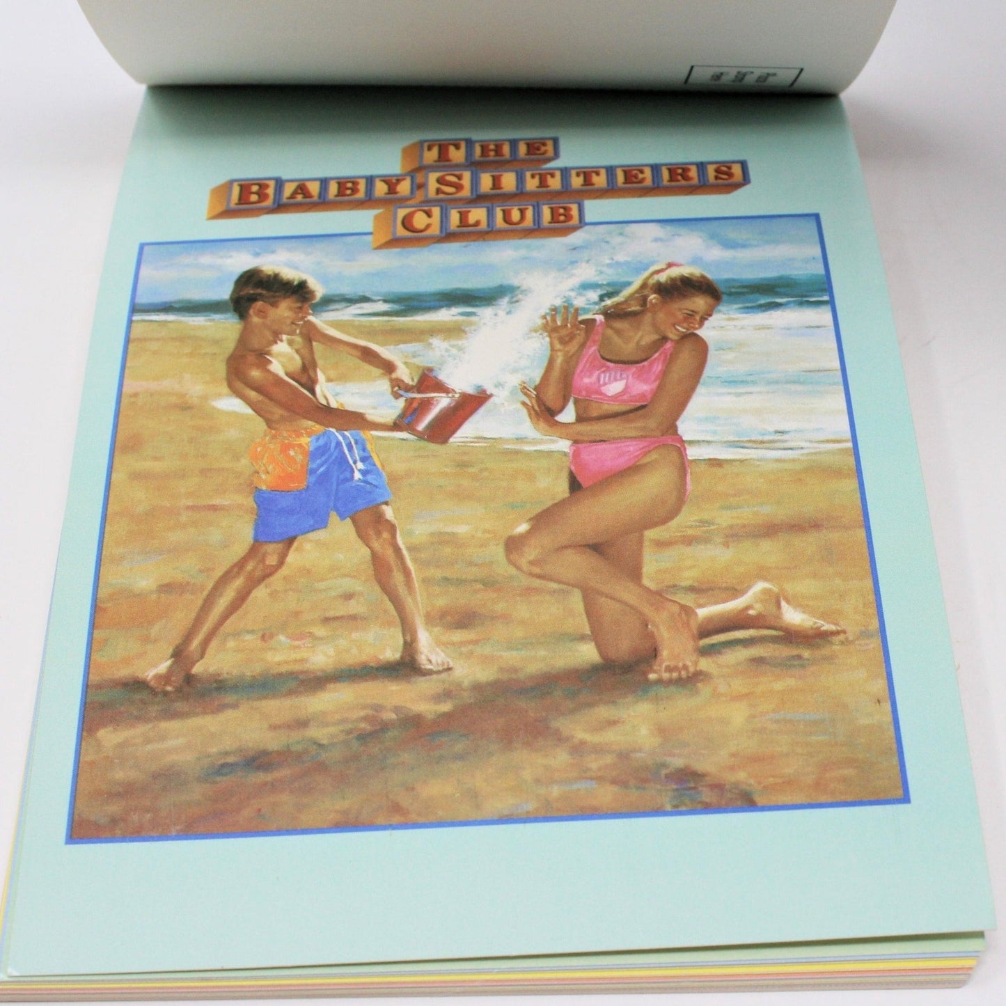 Children's Book, Scholastic, The Baby-Sitters Club Postcard Book, Vintage 1991