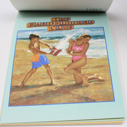 Children's Book, Scholastic, The Baby-Sitters Club Postcard Book, Vintage 1991