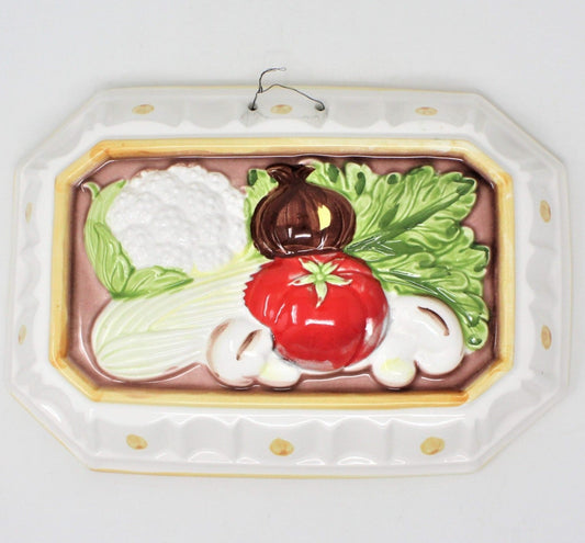 Decorative Mold, Gailstyn-Sutton, Vegetables, Towle Japan, Ceramic, Vintage