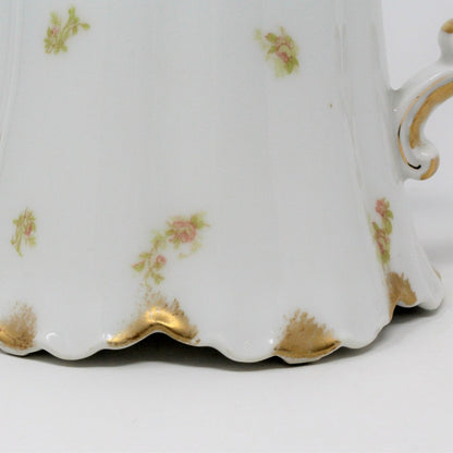 Pitcher, Haviland Limoges, Beverage Pitcher, Art Nouveau Antique, France