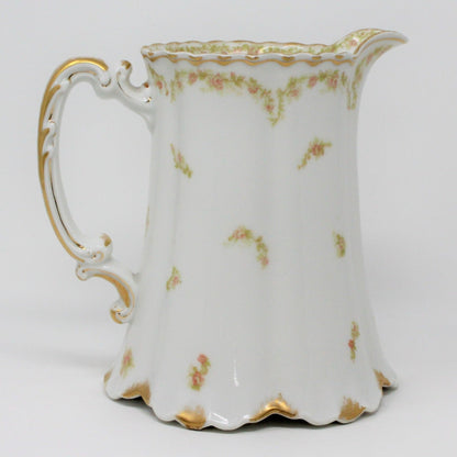 Pitcher, Haviland Limoges, Beverage Pitcher, Art Nouveau Antique, France
