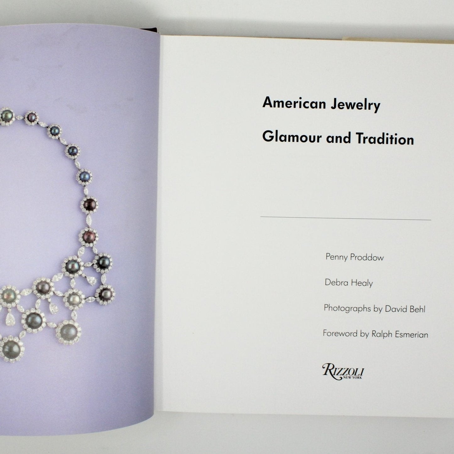 Book, American Jewelry: Glamour and Tradition, Hardcover First Edition 1987