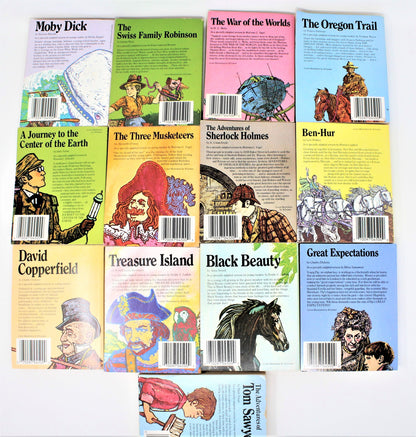 Children's Book, Moby Books, Softcover, Lot of 13 Books, Vintage