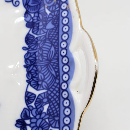 Trinket Dish, Godinger Friendship Dish, Blue and White Porcelain, SOLD