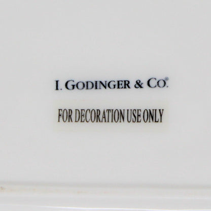 Trinket Dish, Godinger Friendship Dish, Blue and White Porcelain, SOLD