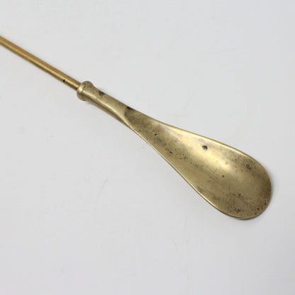 Backscratcher / Shoe Horn, Mid-Twentieth Century Modernist, Brass, Vintage, SOLD