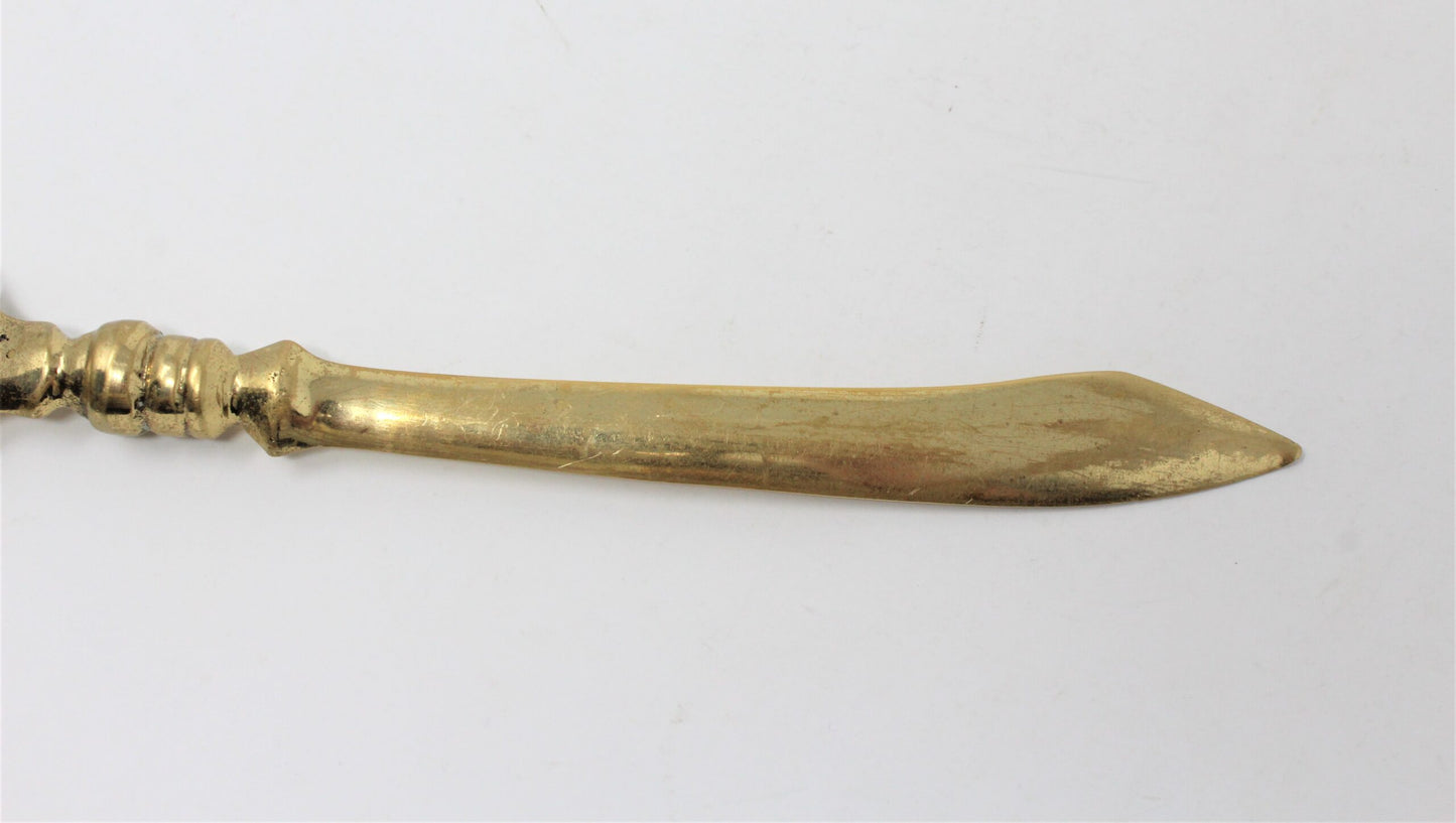 Letter Opener, Brass Pineapple, Vintage