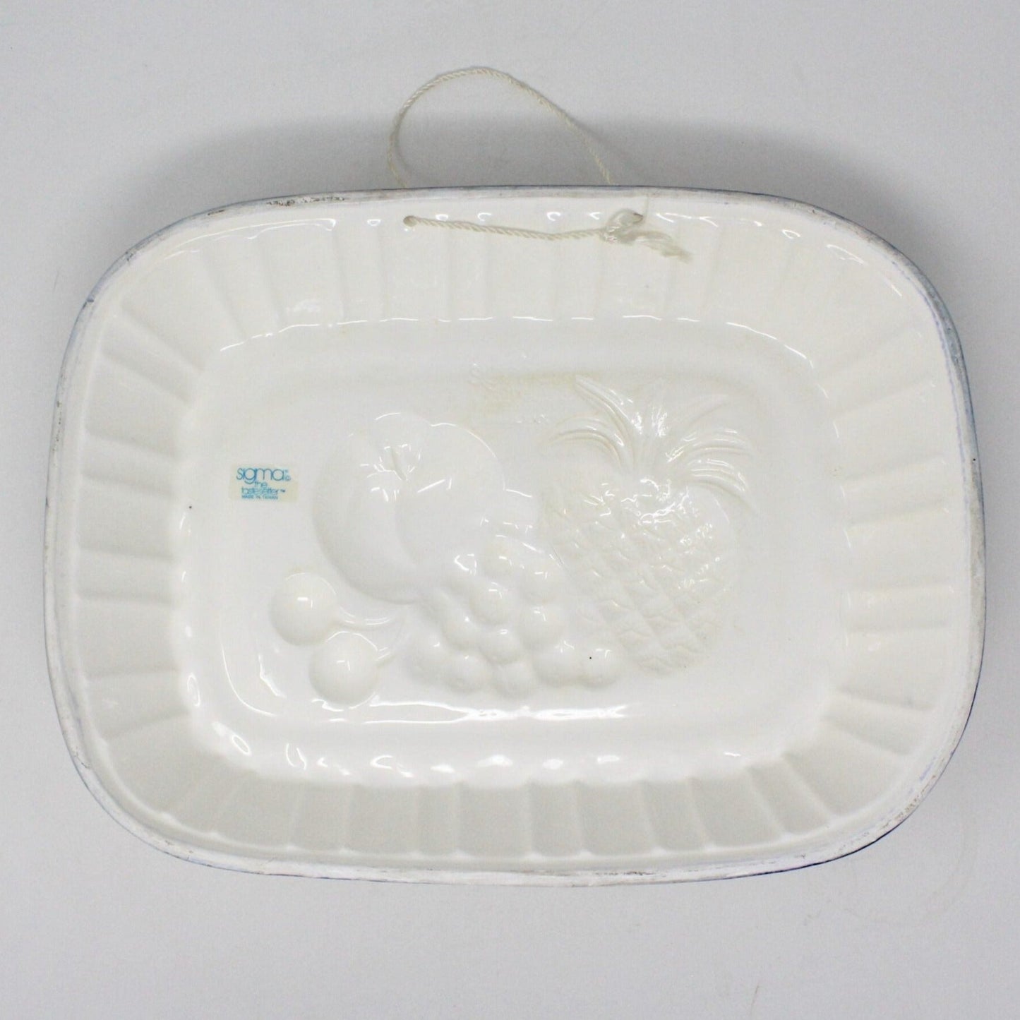 Decorative Mold, Sigma Tastesetter, Fruits, Ceramic, Vintage