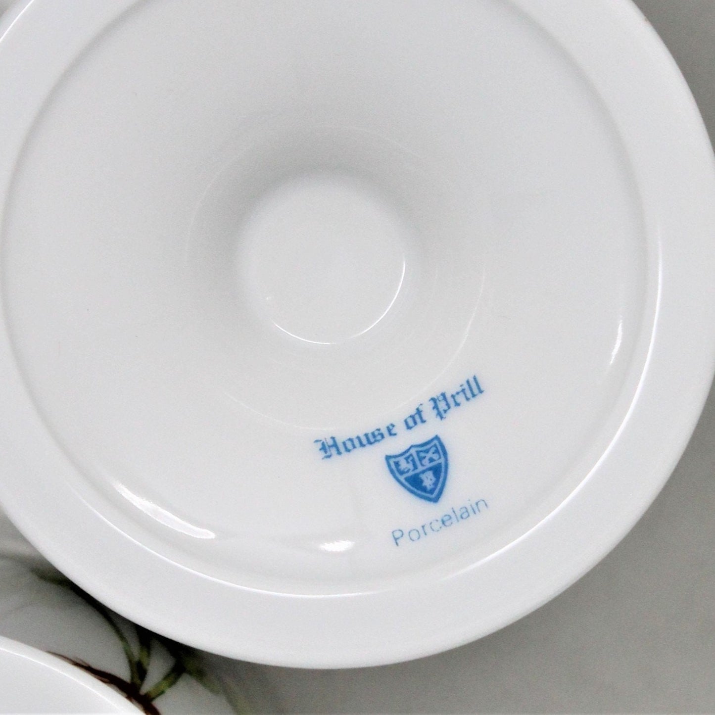 Mugs, House of Prill, Bluebonnet, Pedestal, Set of 5, Vintage