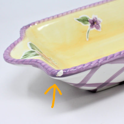 Bread Server, Waverly, Garden Room Cottage, Field of Flowers, Vintage, SOLD