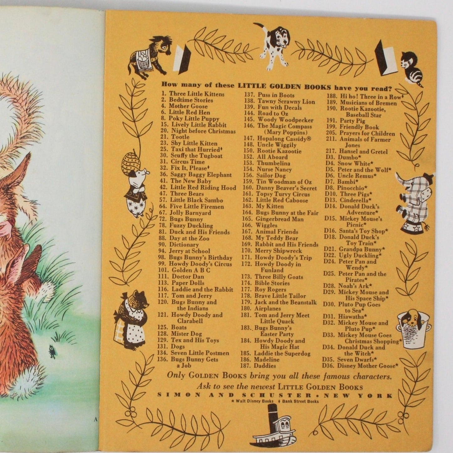 Children's Book, Little Golden Book, The Friendly Book, Hardcover, Vintage 1954
