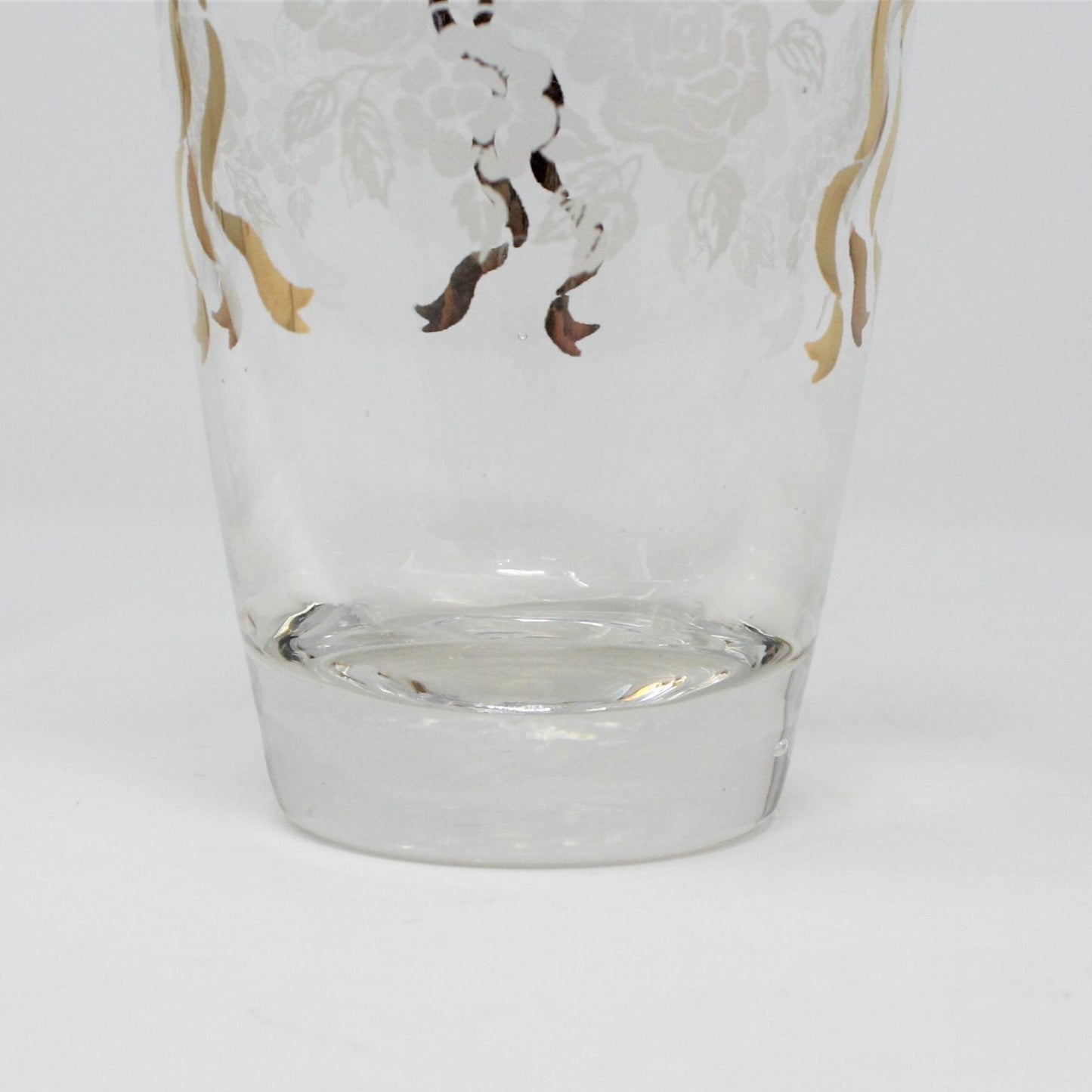 Glasses, Tumblers, Libbey, Rose Classic, Blown Glass, Set of 6, Vintage, SOLD