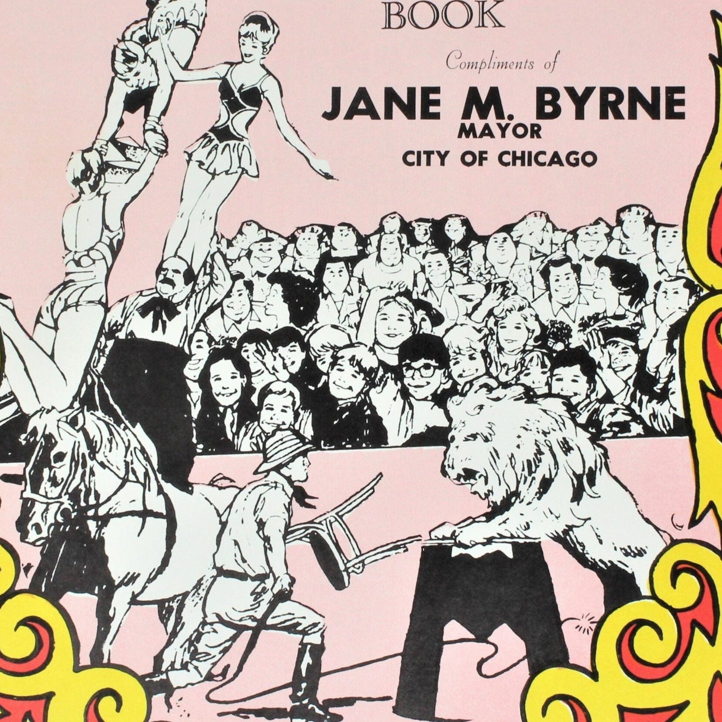 Coloring Book, Circus Parade, Chicago Souvenir, Vintage 1981