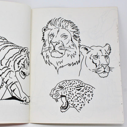 Coloring Book, Circus Parade, Chicago Souvenir, Vintage 1981
