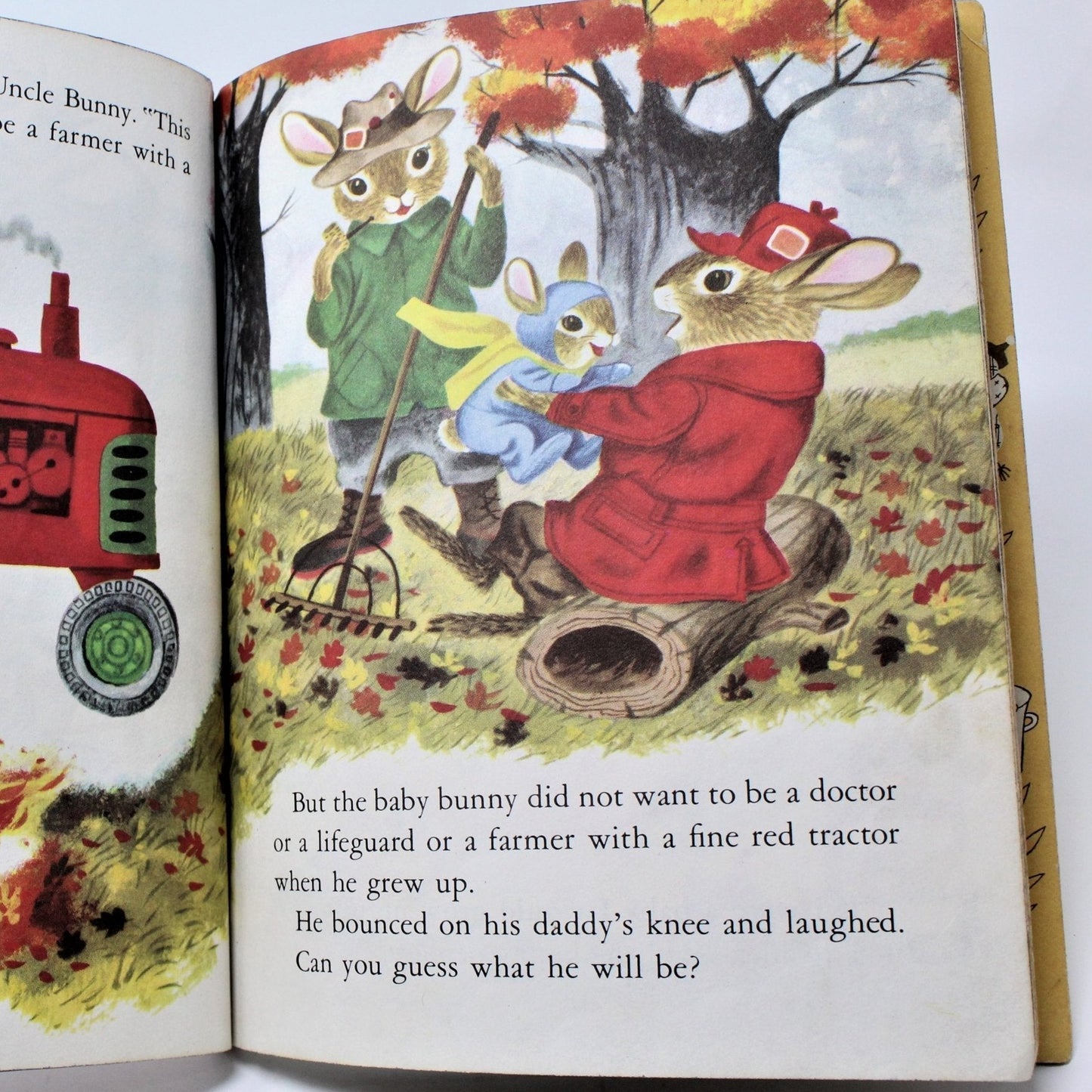 Children's Book, Little Golden Book, The Bunny Book, Hardcover, Vintage 1955