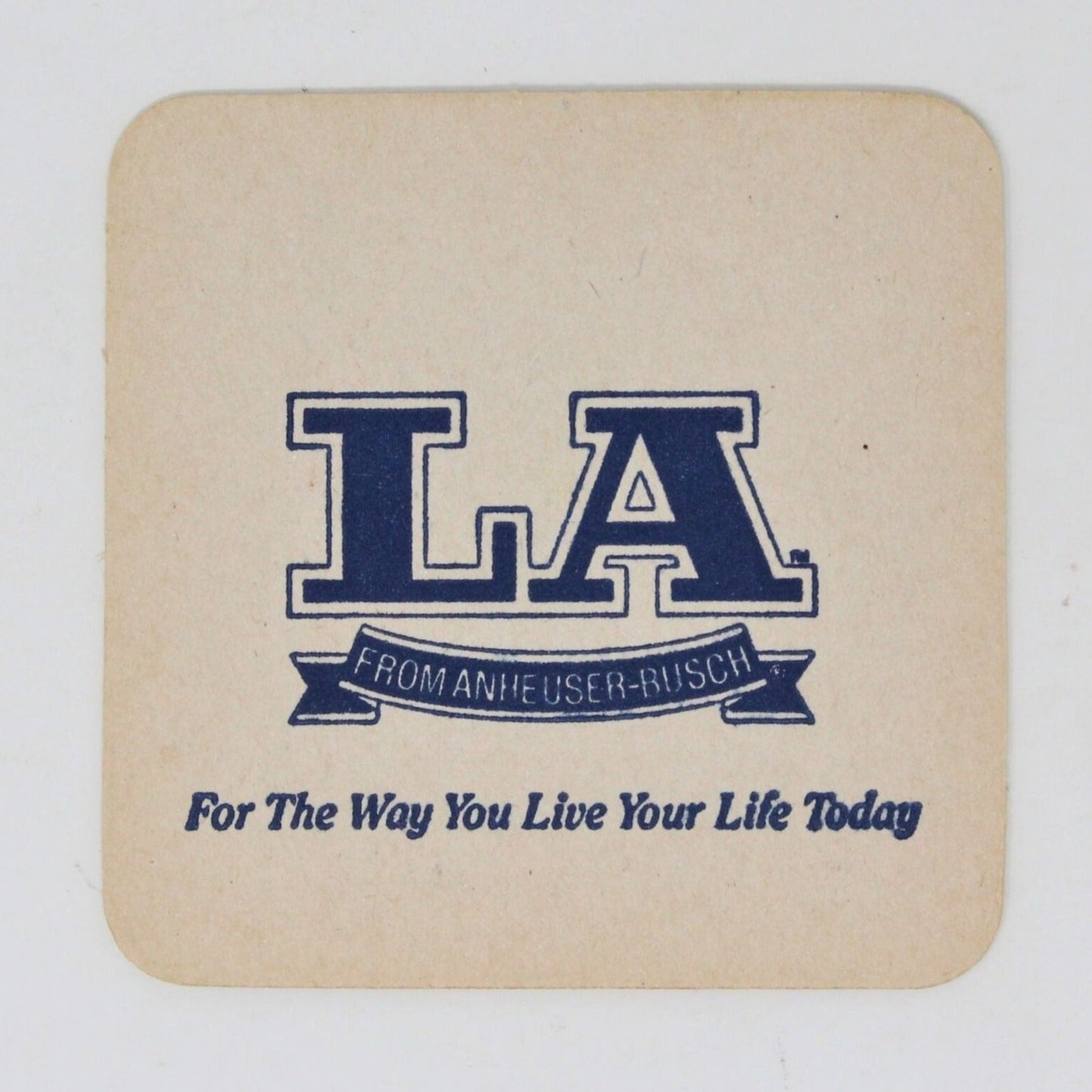 Coasters, LA Beer by Anheuser Busch, Set of 8, Vintage NOS