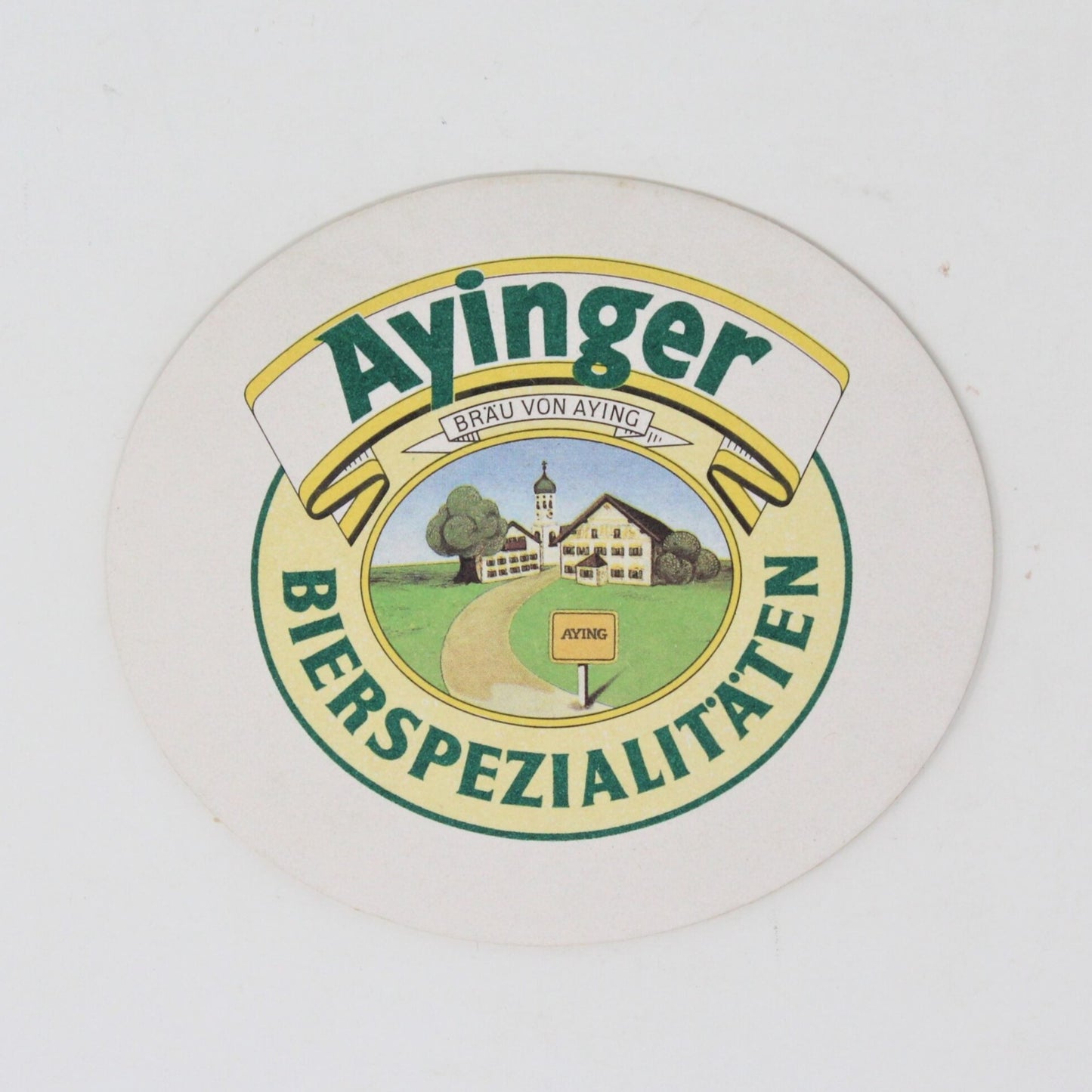 Coasters, Ayinger German Beer Coasters, Ayinger Celebrator, Set of 6, Vintage