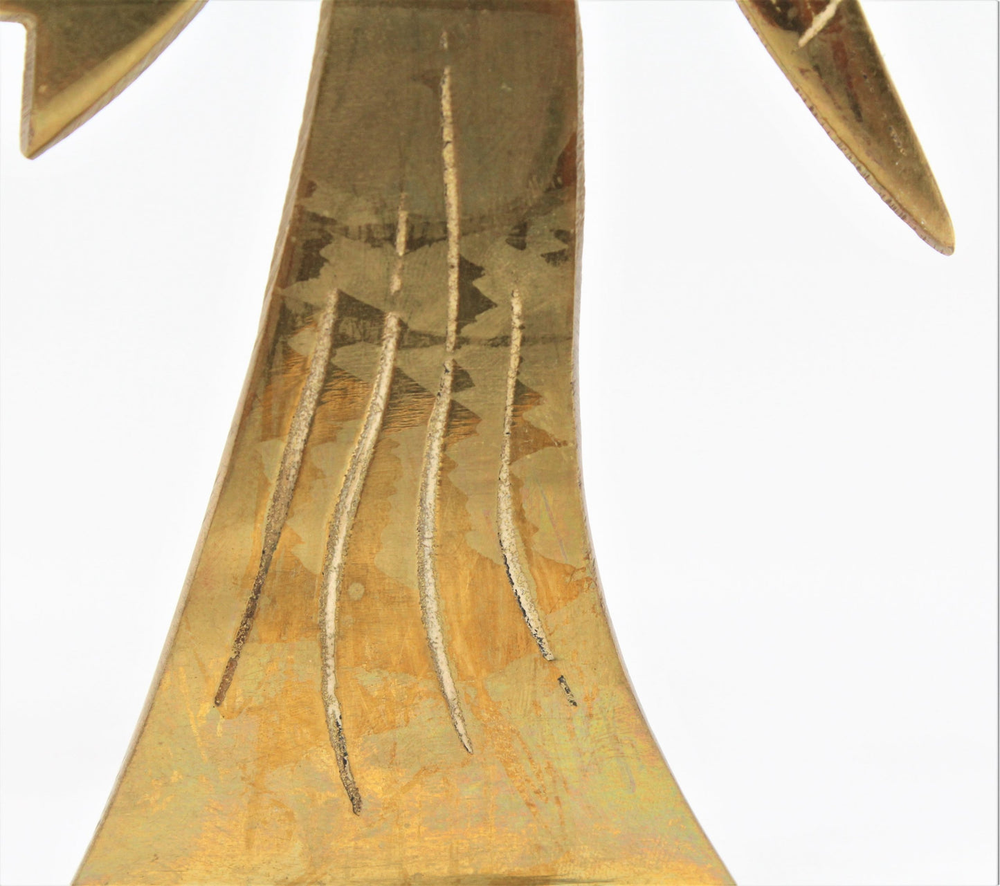Candle Holders, Brass Angels, Set of 2, Hong Kong, Vintage