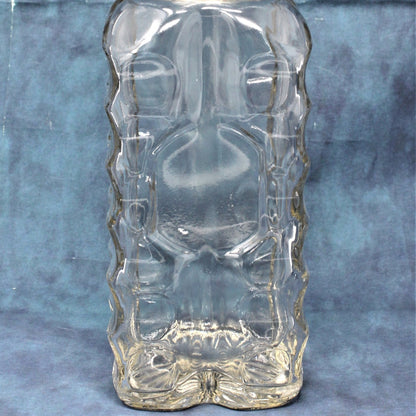 Decanter with Stopper, Ezra Brooks Bourbon Whiskey Bottle, Vintage 1960's