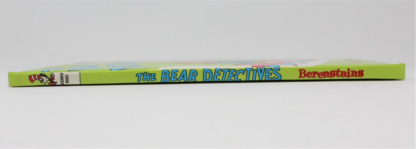 Children's Book, Beginner Books, The Bear Detectives, Berenstain, Hardcover, Vintage 1975