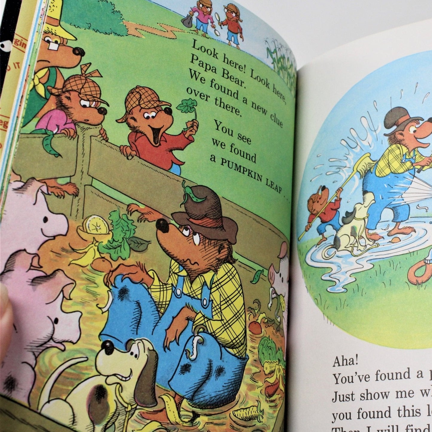 Children's Book, Beginner Books, The Bear Detectives, Berenstain, Hardcover, Vintage 1975