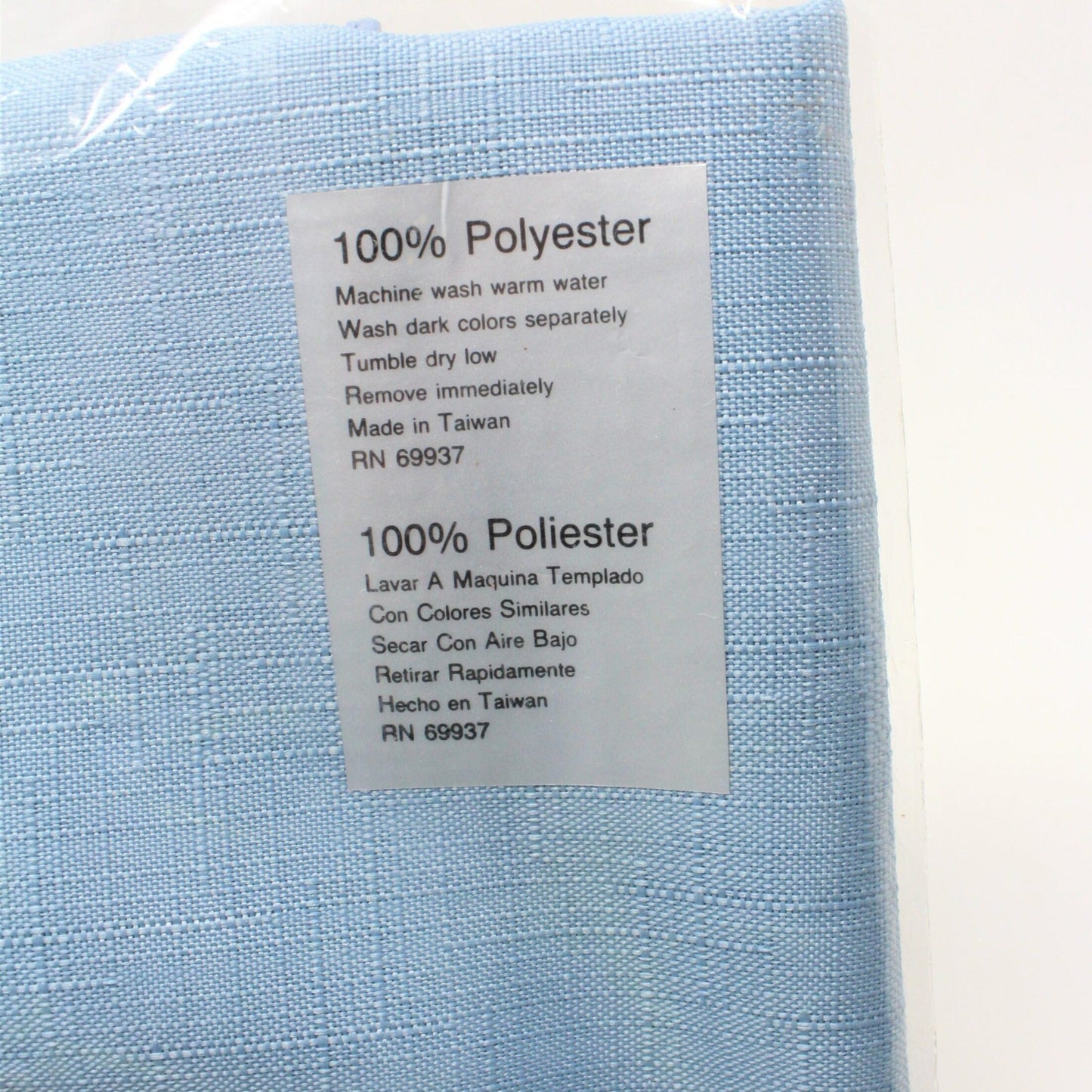 Cloth Dinner Napkins, Dusty Blue, Set of 4, Vintage