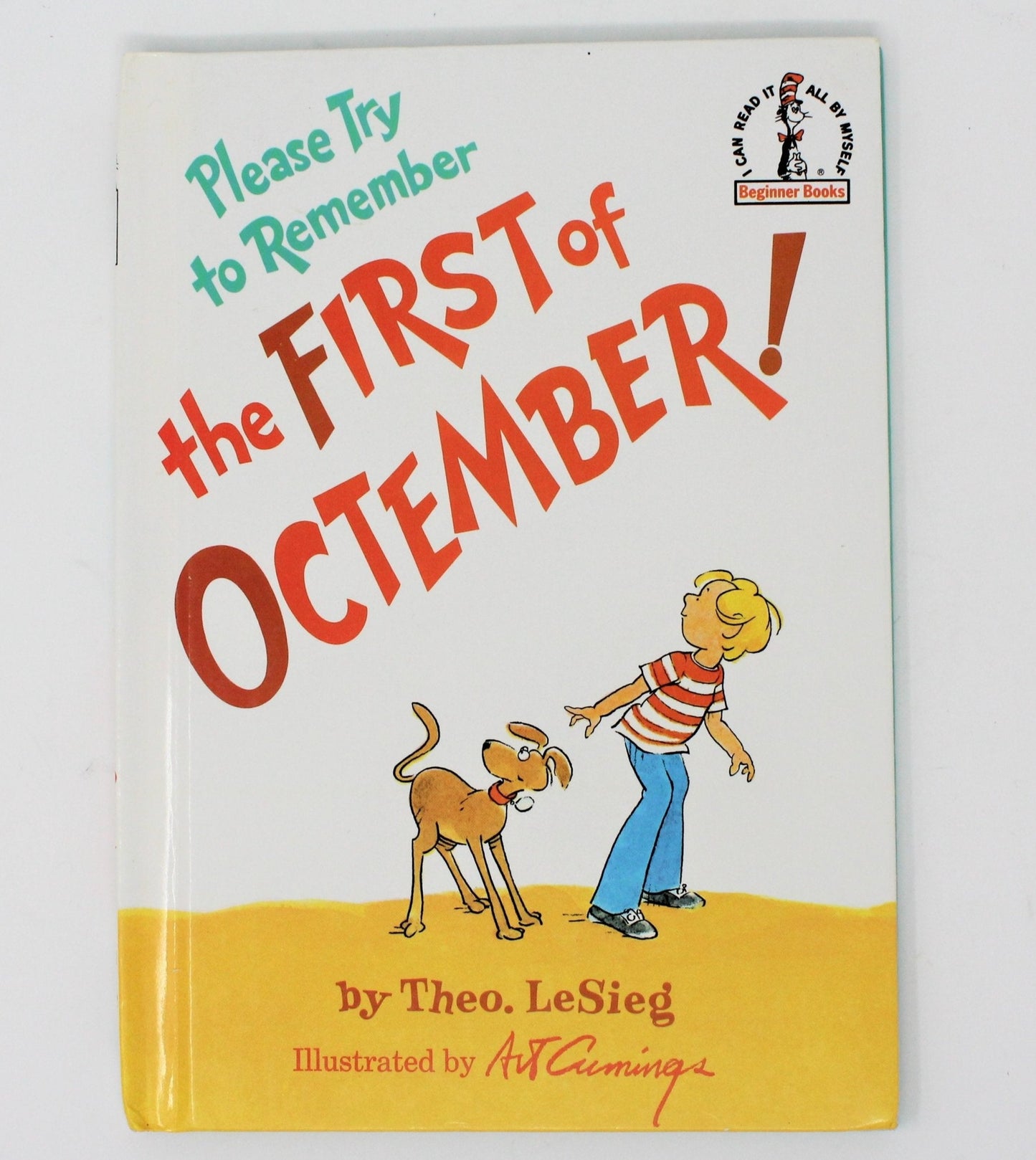 Children's Book, Beginner Books, Try to Remember the First of Octember!, Vintage 1977