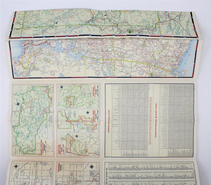 Road Map, Chevron Gousha Lithograph, Arizona, Vintage 1960