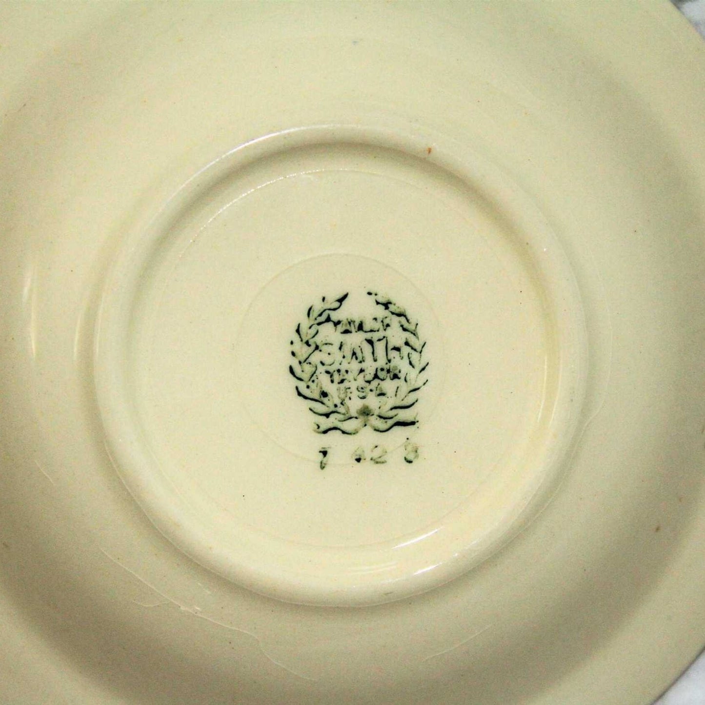 Fruit/Dessert Bowls, Taylor, Smith & Taylor, Scroll Border, Set of 2, Vintage